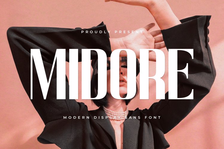 Preview of Midore Font
