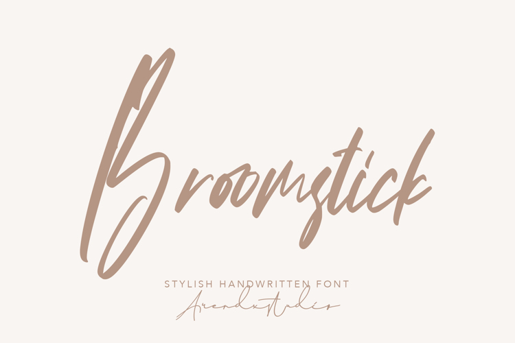 Broomstick Font