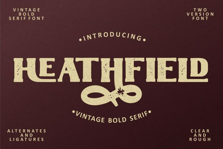 Heathfield Font