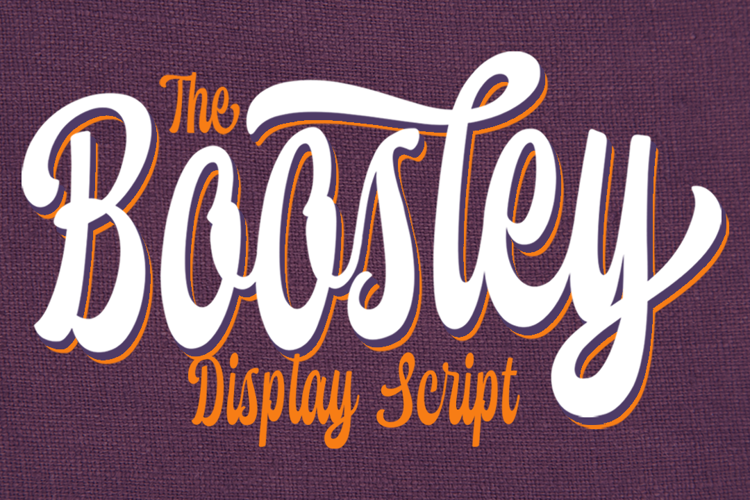Boosley Font