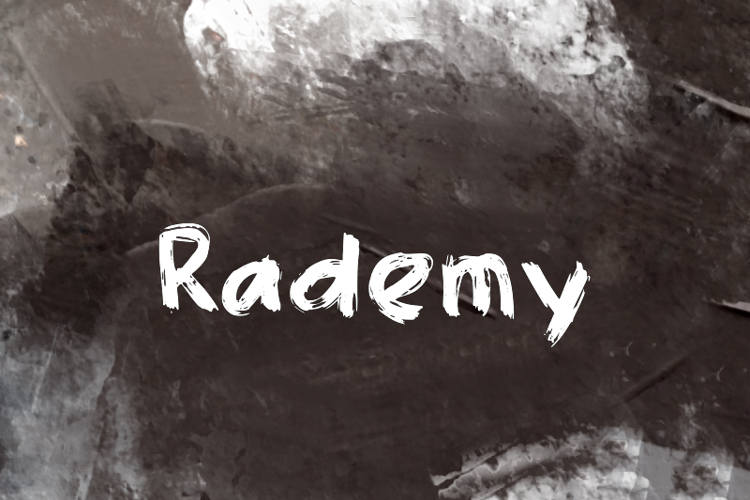 Rademy Font