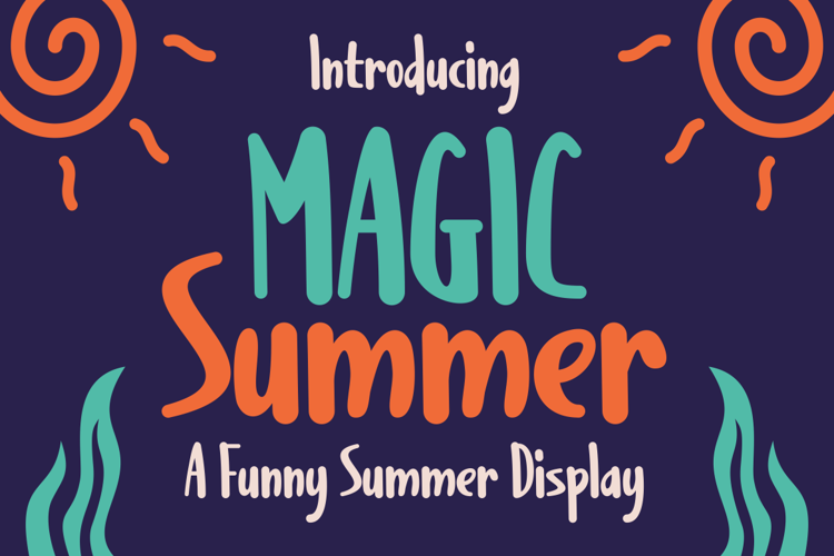 MAGIC Summer Font