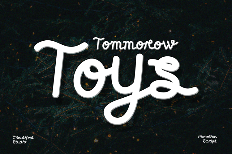 Tommorow Toys Font