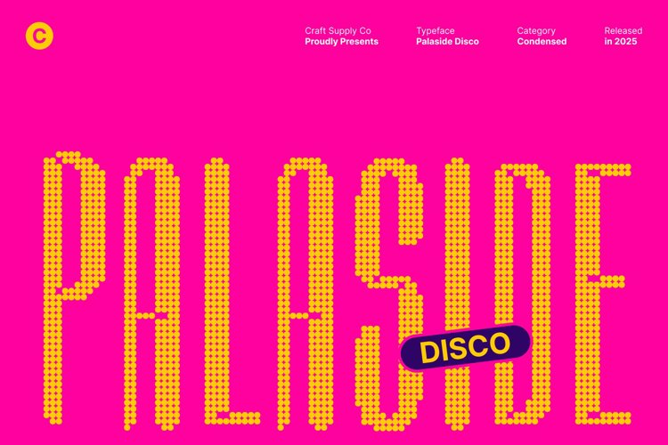 Preview of Palaside Disco Font