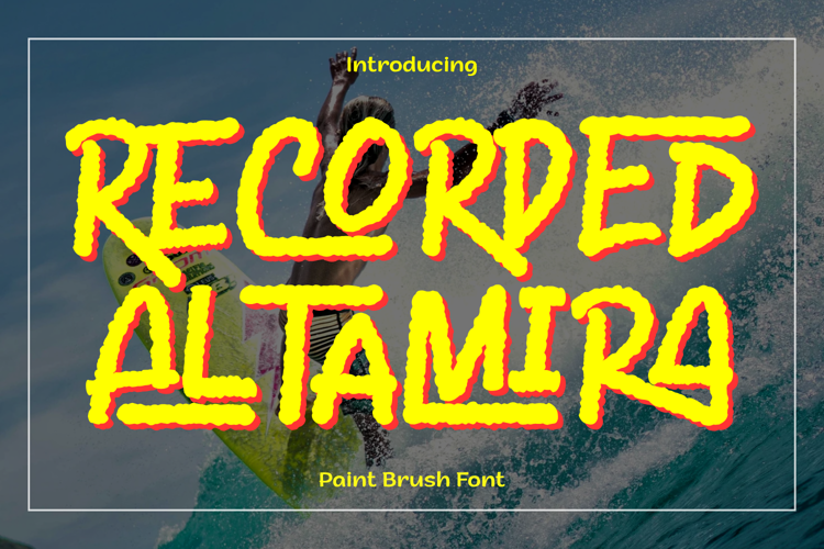 Preview of Recorded Altamira Font