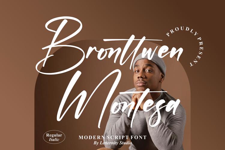 Bronttwen Montesa Font