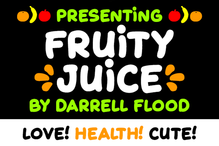 Fruity Juice Font