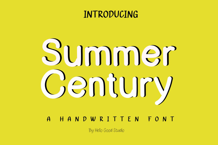 Preview of Summer Century Font