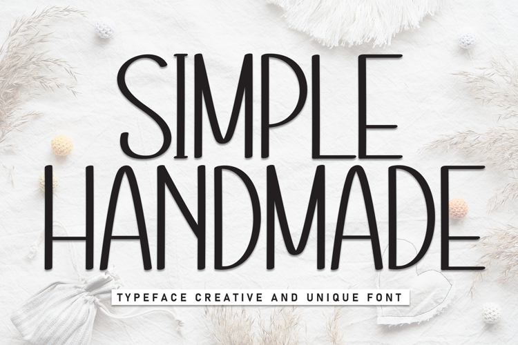 Preview of Simple Handmade Font