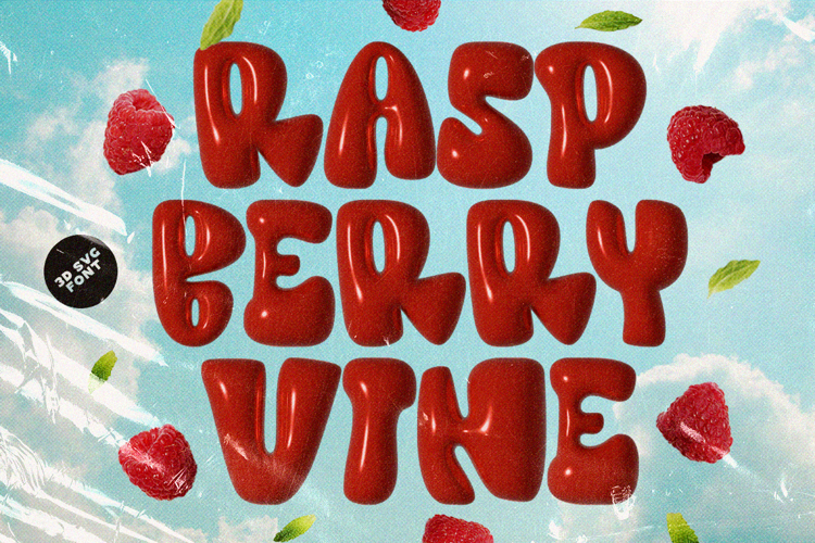 Raspberry Vine Font