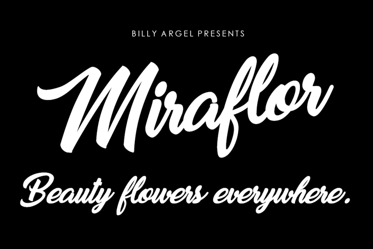 Miraflor Font