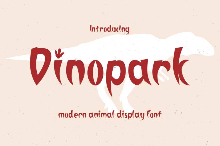 Dinopark Font