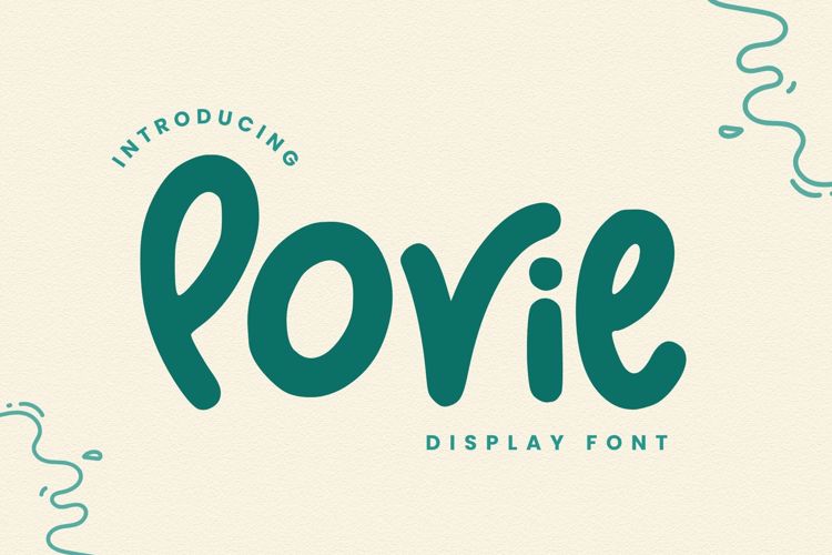 Povie Font