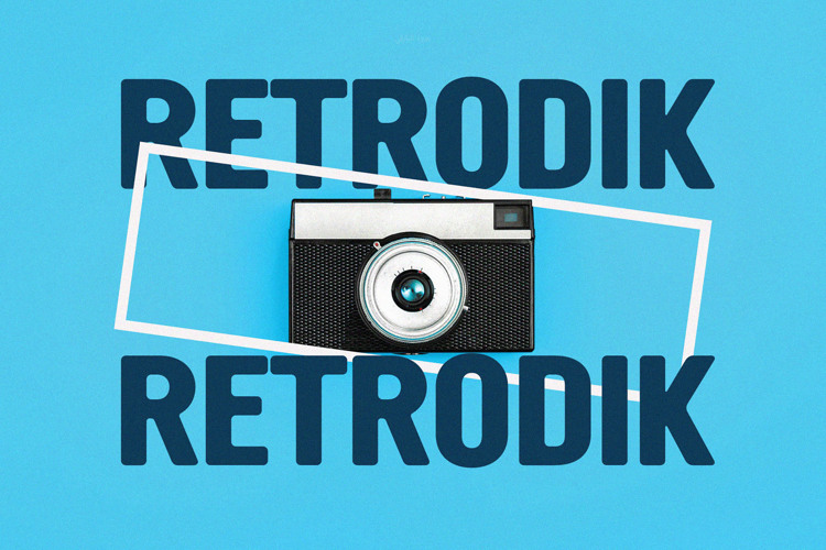 RETRODIK Font