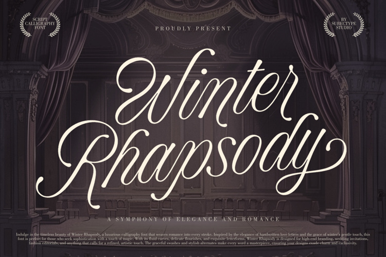 Winter Rhapsody Font