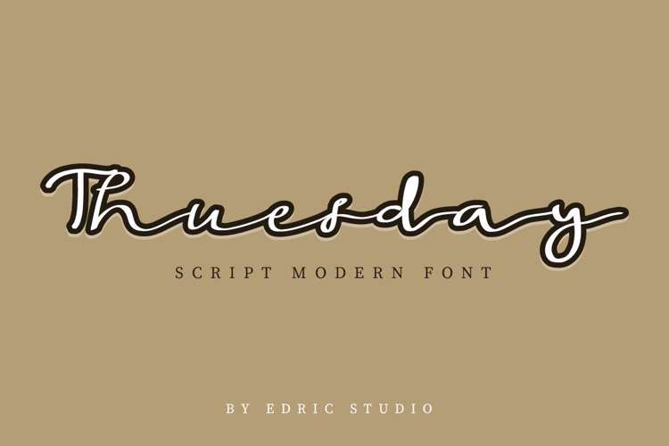 Thuesday Font