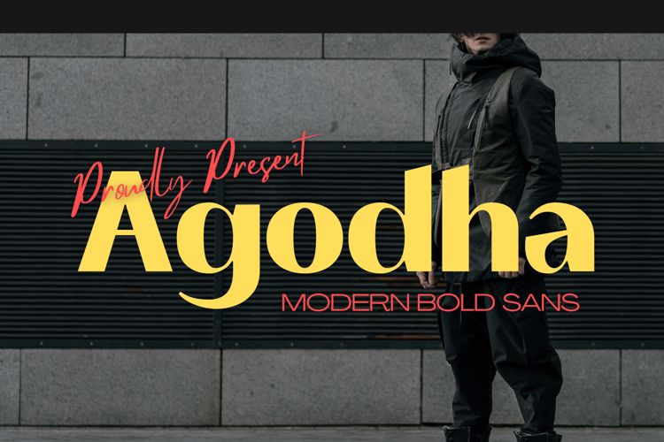 Preview of Agodha Font