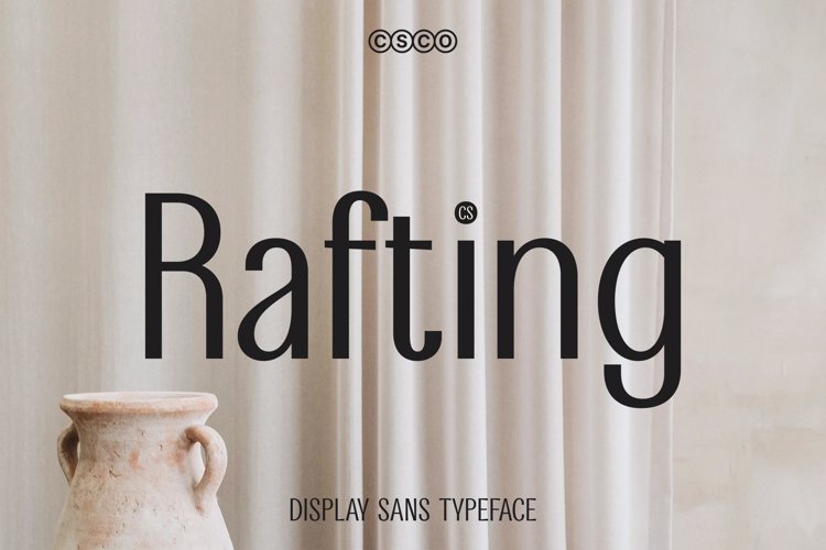 Preview of CS Rafting Font