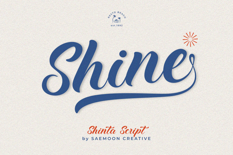 Preview of Sc Shinta Font