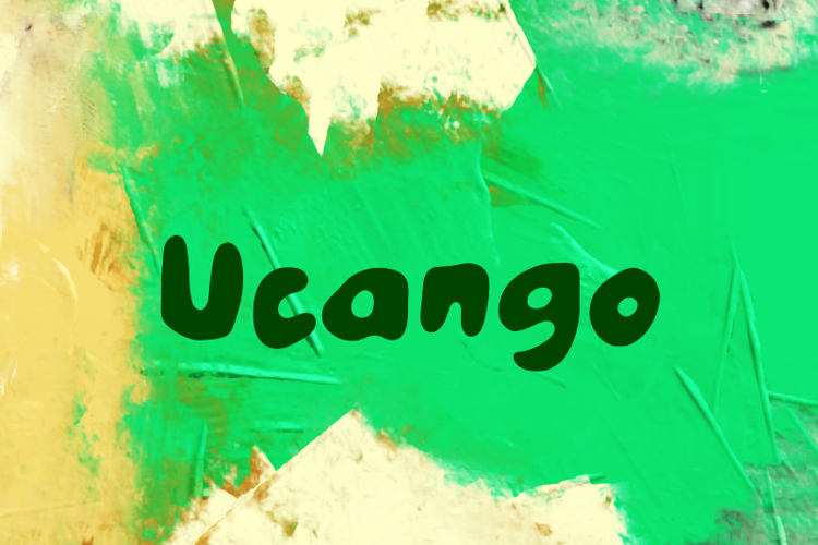 Preview of u Ucango Font