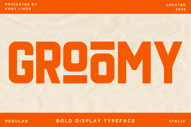 Preview of Groomy Font
