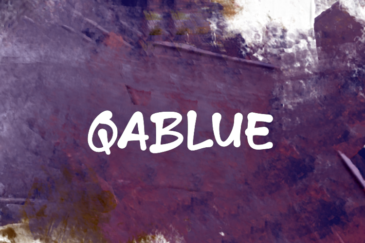 Qablue Font