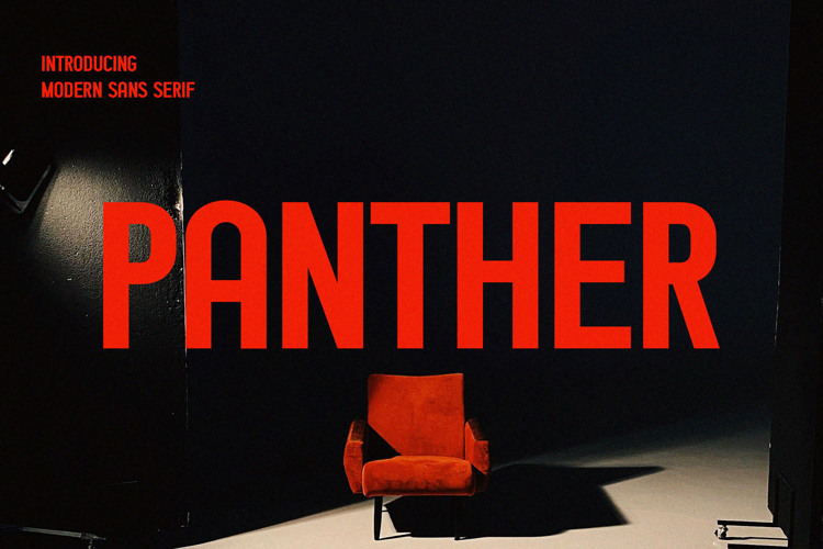 Preview of Panther Font