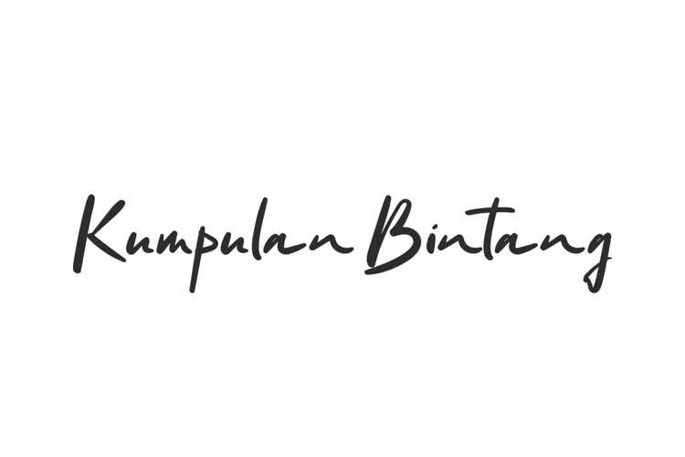 Kumpulan B Font