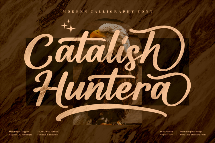 Catalish Huntera Font