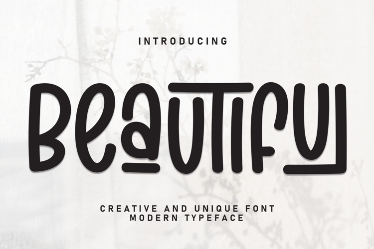 Preview of Beautiful Font