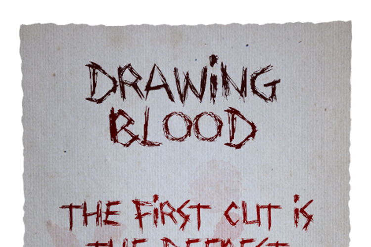Drawing Blood Font