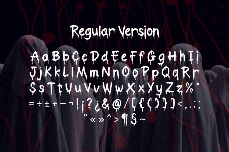 Preview of Freakdrip Font