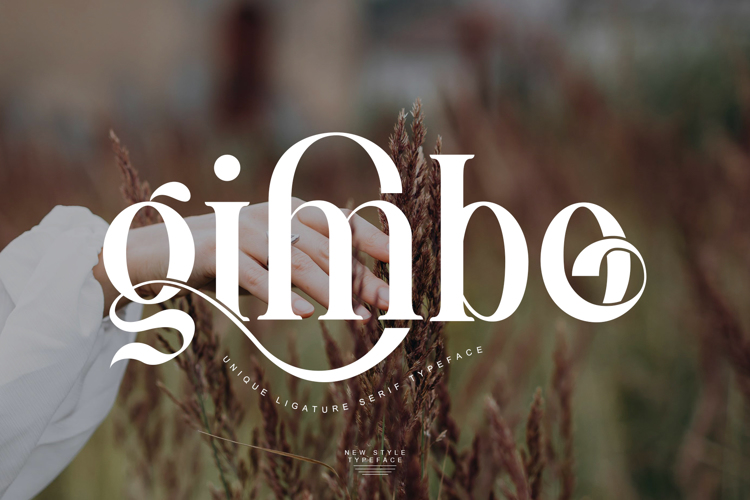 Preview of Gimbo Font