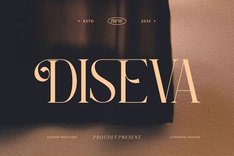 Preview of Diseva Font