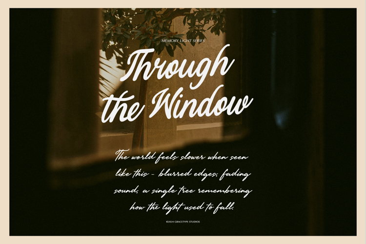 Preview of Lerafina Rumored Font