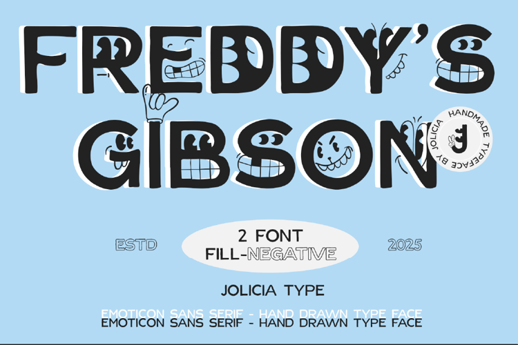Freddy Gibson Font
