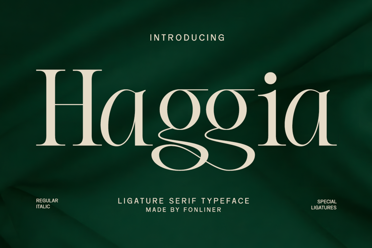 Preview of Haggia Font