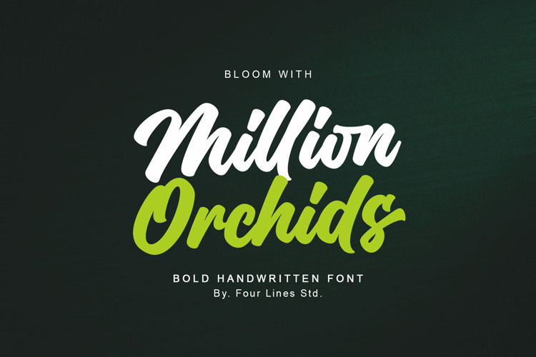 Million Orcids Font