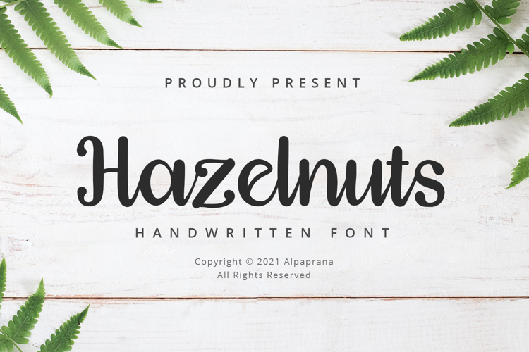 Hazelnuts Font