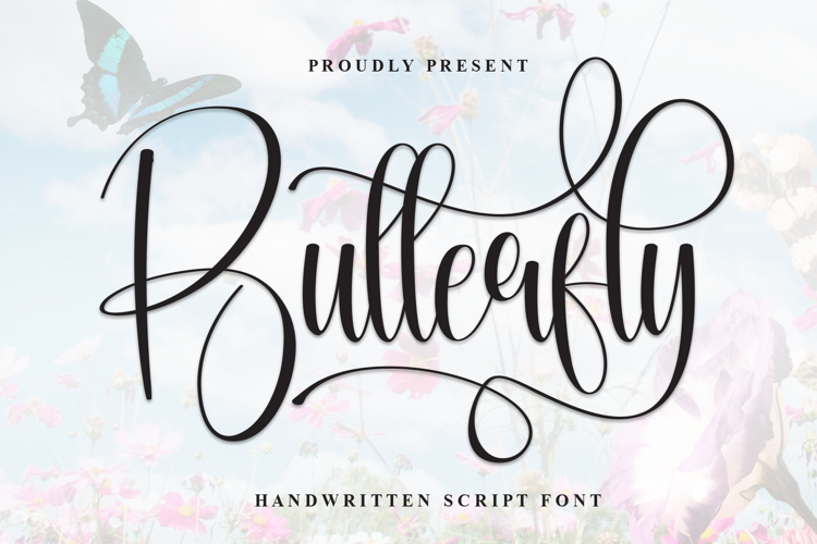 Preview of Butterfly Font