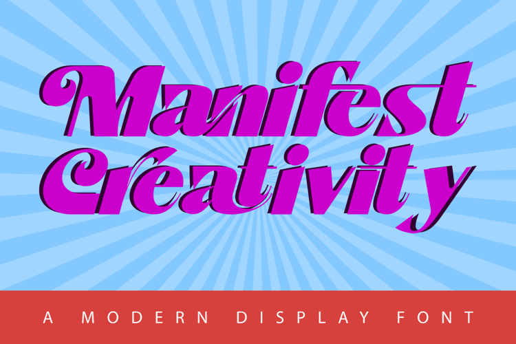 Manifest Creativity Font