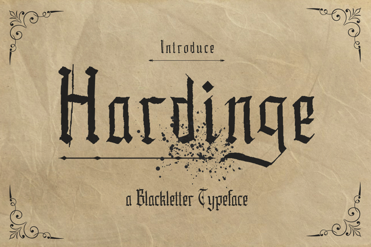 Hardinge Font
