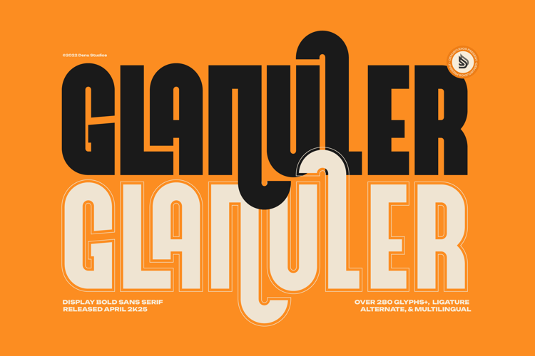 Glanuler Font