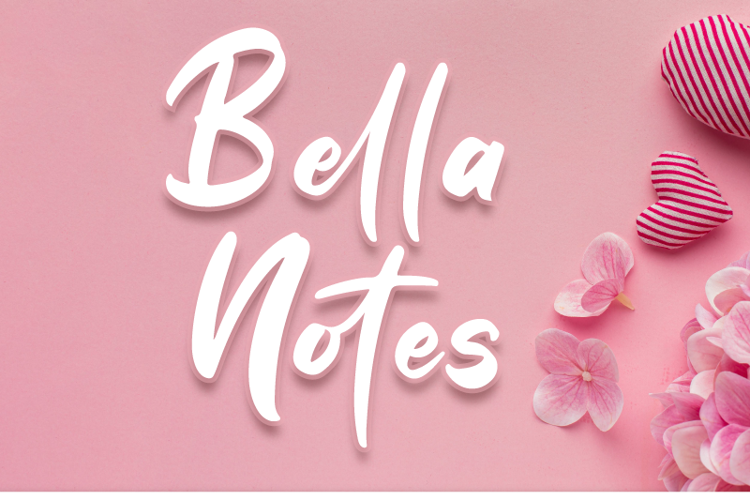 Bella Notes Font