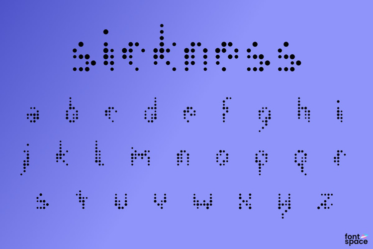 sickness Font