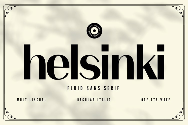 Preview of Helsinki Font