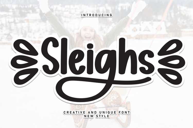 Preview of Sleighs Font