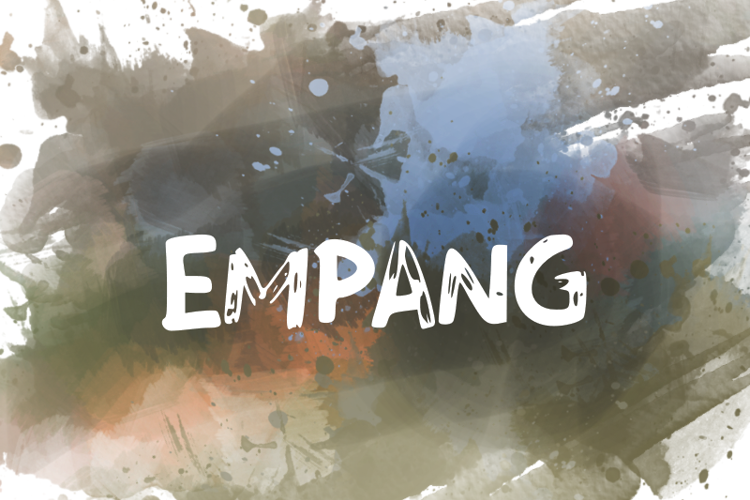e Empang Font