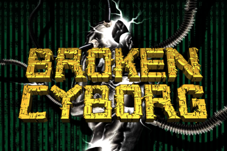 Broken Cyborg Font