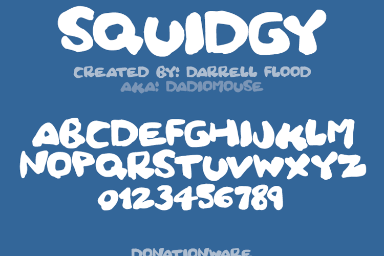 Squidgy Font